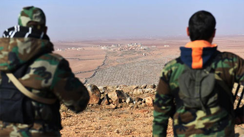 soldados sirios Washington advierte a Damasco contra una operación militar en suroeste de Siria